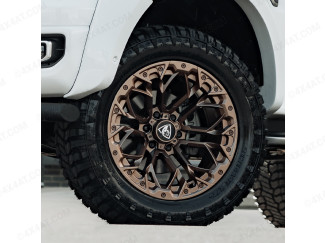 TOYOTA HILUX 20" PREDATOR SCORPION ALLOYS – BLACK 