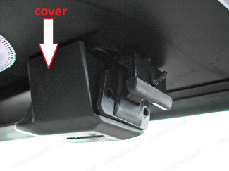 END CAP PLASTIC COVER ALUMINUM BOX (PAIR) - C-030076 x 2 SCREW JP8-1/2 (BLACK COATED)