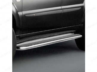 SsangYong Rexton 2004-2007 Stainless Steel Cobra Side Steps