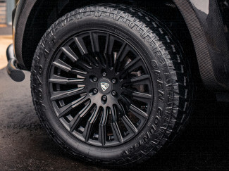 Black Hawke Denali 20" Alloy Wheels For Mercedes X Class