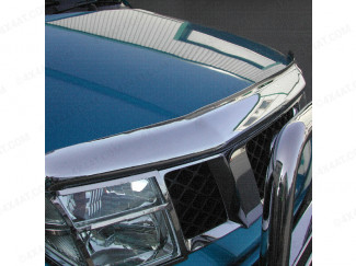 Nissan Navara D40 2005-2010 Chrome Bonnet Guard