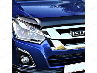 Bonnet guard in dark smoke specific to the Isuzu Dmax 2017 on