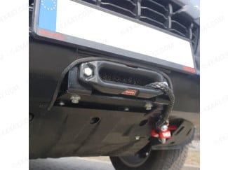 Isuzu D-Max recovery winch bumper