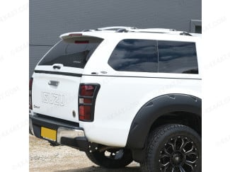 Alpha GSE Truck Top canopy fitted to an Isuzu Dmax double cab