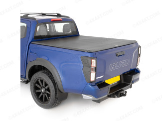 Ford Ranger 2019 On Double Cab Soft Tonneau Cover To Fit With OE Roll Bar