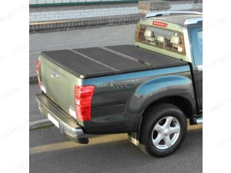 Heavy duty alloy tri-folding tonneau cover for Isuzu Dmax