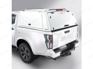 Exdemo Pro//Top Tradesman Canopy With Solid Rear Door in 527 Splash White for  Isuzu D-Max 2021-