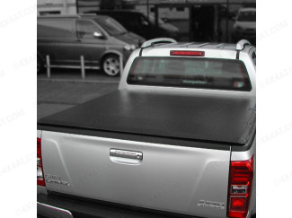 Soft hidden snap tonneau cover fitted to an Isuzu Dmax 2012