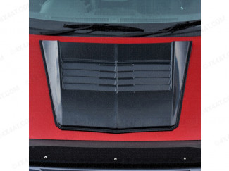 Isuzu D-Max 2012 on Bonnet Hood Scoop Matt Black