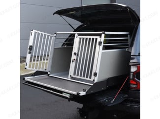 Dog Boxes - Aluminium Transit Boxes - available in 3 different sizes