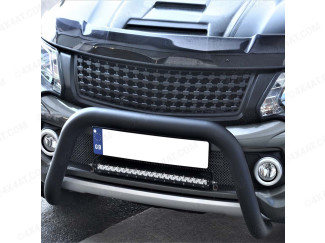Mitsubishi L200 Accessories - 2015-19 Matt Black Grille - Cobra Style