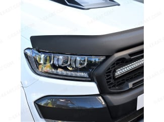 Dark Smoke Bonnet Bug Shield New Ford Ranger 2019 Facelift