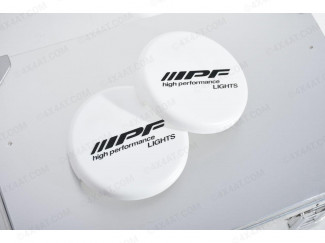 IPF 968 6 Inch Round Spot Light lens covers only - pair