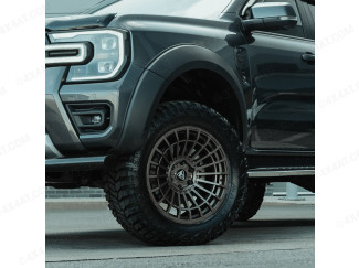Matte Black Dynamic Wheel Arches for 2023+ Ford Ranger