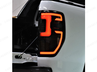 DYNAMIC LED SMOKED REAR LIGHTS - FORD RAPTOR 2019 ON
