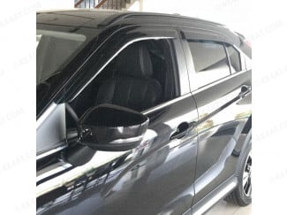 Adhesive tinted Mitsubishi Eclipse Cross 2017 on wind deflectors