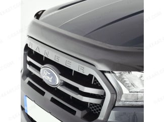 Dark Smoke Bonnet Bug Shield New Ford Ranger 2019 Facelift