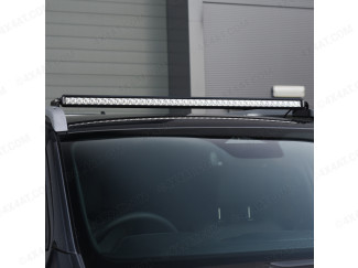 Ford Ranger 2016 fitted with Single Row Series 40 Inch Light Bar Roof Integration Kit