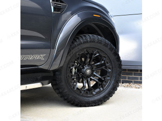 TOYOTA HILUX 20" PREDATOR SCORPION ALLOYS – BLACK 