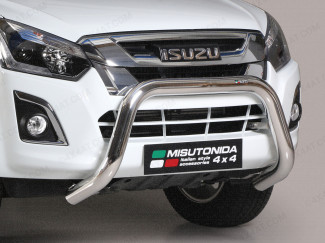 Misutonida Stainless Steel A-Bar fitted to an Isuzu D-Max 2012 on