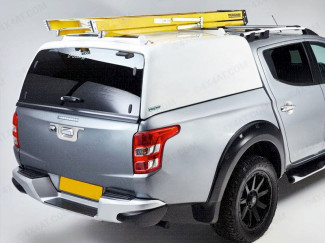 Pro//Top Tradesman Canopy With Glass Rear Door In W32 White For The Fiat Fullback Double Cab 2016 Onwards