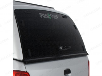 Pro//Top Low Roof Canopy Complete Rear Door Glass for Isuzu D-Max 2017-2021