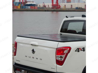 Toyota Hilux 2016 Onwards Double Cab Tri-Folding Soft Tonneau Cover