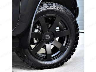 20x9 Hawke Summit Black Finish Alloy Wheels 6-139 for Ford Ranger 2012 on