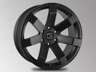20x9 Hawke Summit Black Finish Alloy Wheels 6-139 for Mitsubishi L200