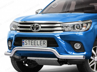 Toyota Hilux Front Bar - Spoiler Bar - Stainless