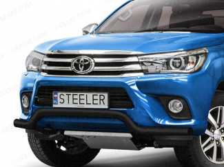 Toyota Hilux Front Bar - Spoiler Bar - Black