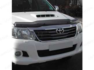 Toyota Hilux 2012 on Bonnet Guard (Dark Smoke)