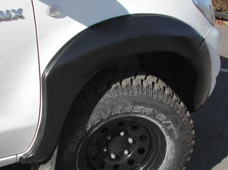 Toyota Hilux wheel arch kit in 209 Black
