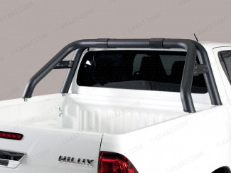 Toyota Hilux Invincible X black roll bar