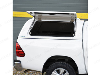 Toyota Hilux 2021 On - Pro//Top Canopy Low Gullwing Side Doors with Central Locking