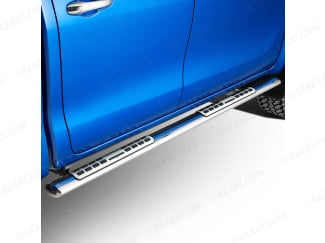 Stainless Steel Side Steps for Hilux (Including Invincible X)