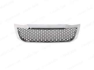 Hilux Accessories - Upper Front Grill Mesh - Matt Black