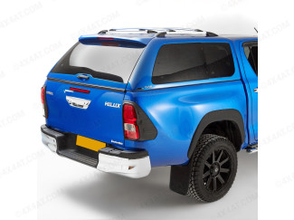 Toyota Hilux double cab with Alpha GSR Leisure Canopy fitted