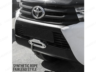 Toyota Hilux hidden recovery winch bumper