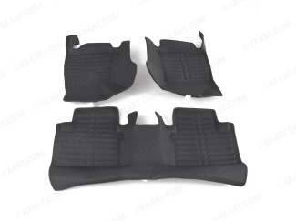 Ford Ranger 2012 - 2022 DC Ulti-Mat Tray Style Custom Fit Floor Mat Set