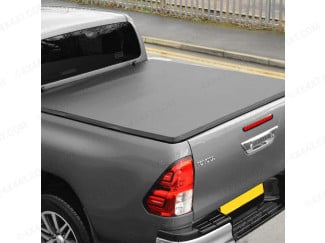 Toyota Hilux 2016 Onwards Double Cab Tri-Folding Soft Tonneau Cover