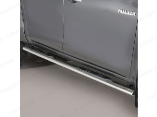 Toyota Hilux 2012-2016 Side Bars with Non-Slip Steps