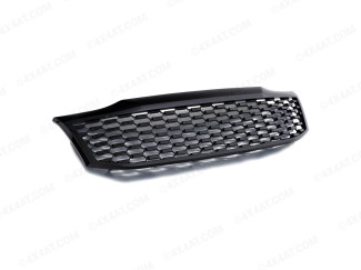 Toyota Hilux MK6 2005-15 Front Upper Mesh Grille Gloss Black