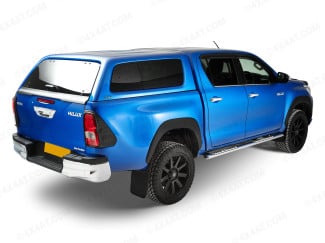 Hilux 2016 Onwards Double Cab Aeroklas Hard Top With Pop Out Windows