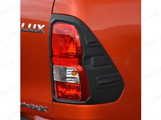 Toyota Hilux black tail light surround