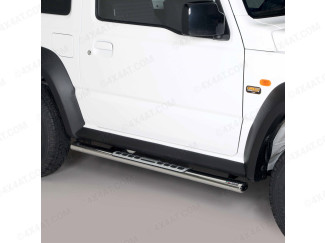 Stainless Steel Side Bar With Alloy Tread 