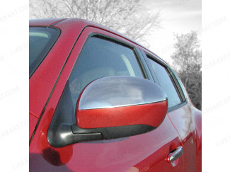 Nissan Juke 2010 On Polished Stainless Steel Half Mirror Covers