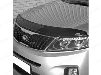 Kia Sorento 2010-2015 Dark Smoke Bonnet Guard