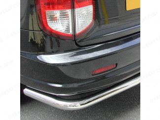 Ssangyong Kyron Stainless Steel Rear 2pce Protector Bar