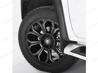Matt Black Predator Coyote Alloy Wheel
